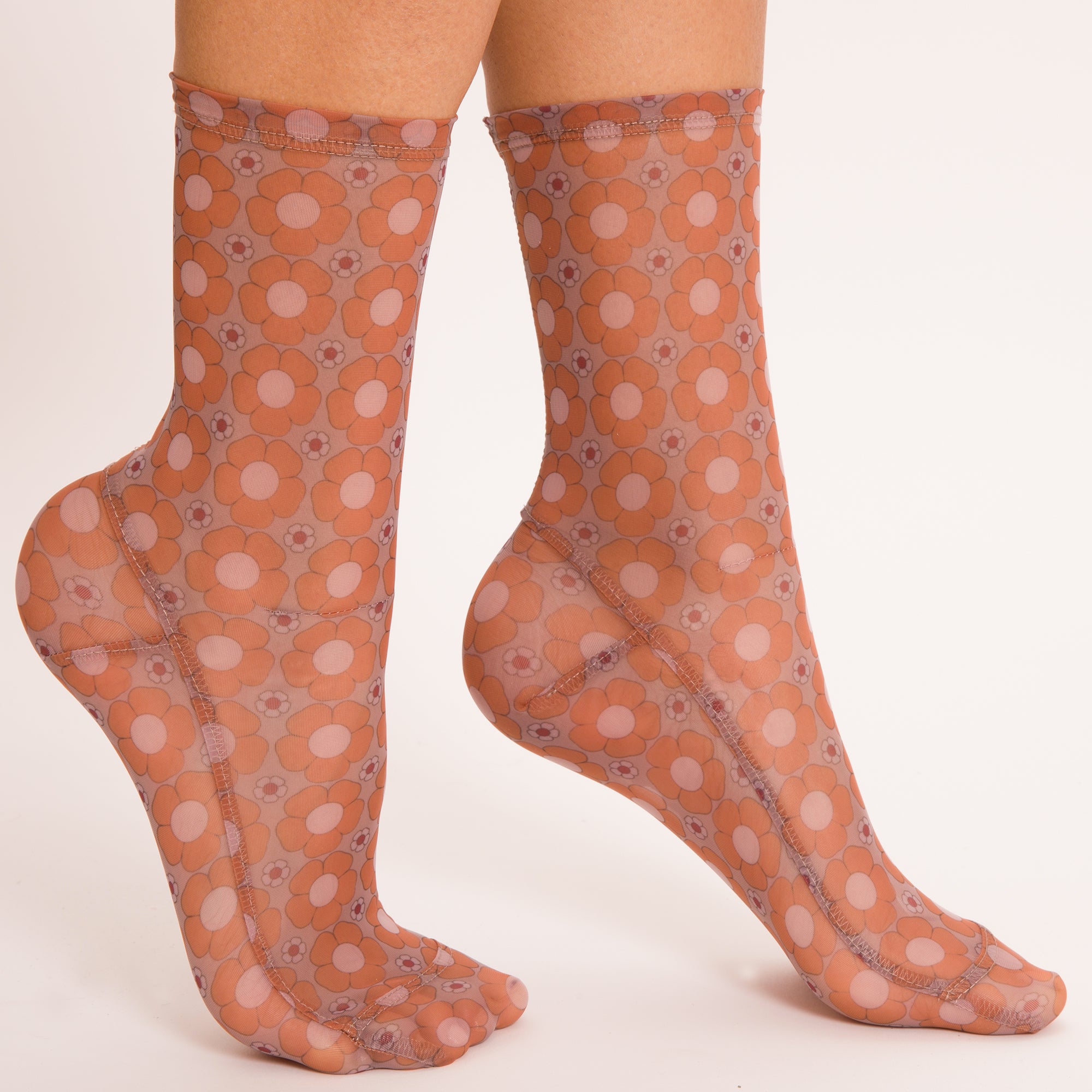 Darner Violet Mesh socks – Darner Socks