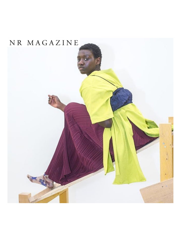 Darner Floral Mesh Socks Featured In NR Magazine