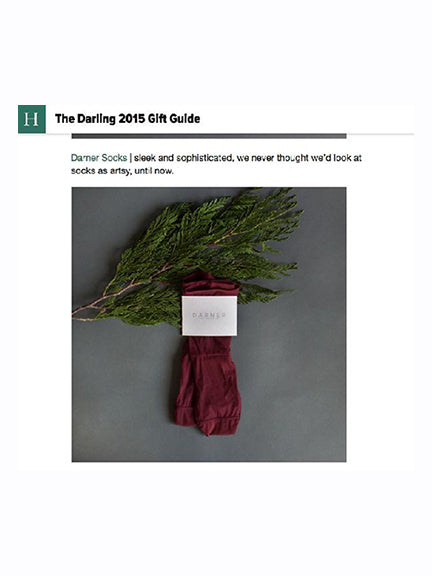 Darner in Huffington Post Gift Guide