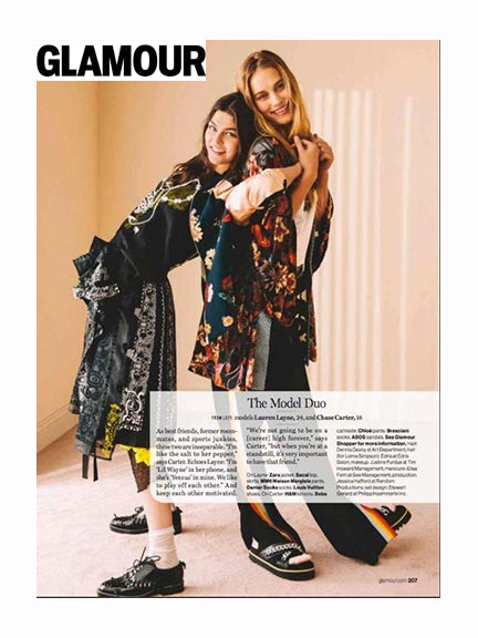 Darner White Mesh Socks Featured In Glamour Magazine